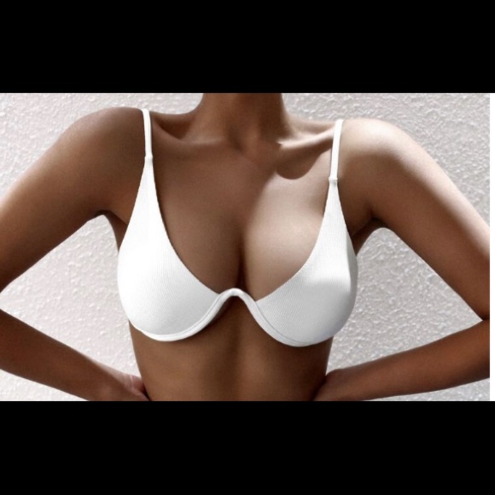 Rib underwire bikini